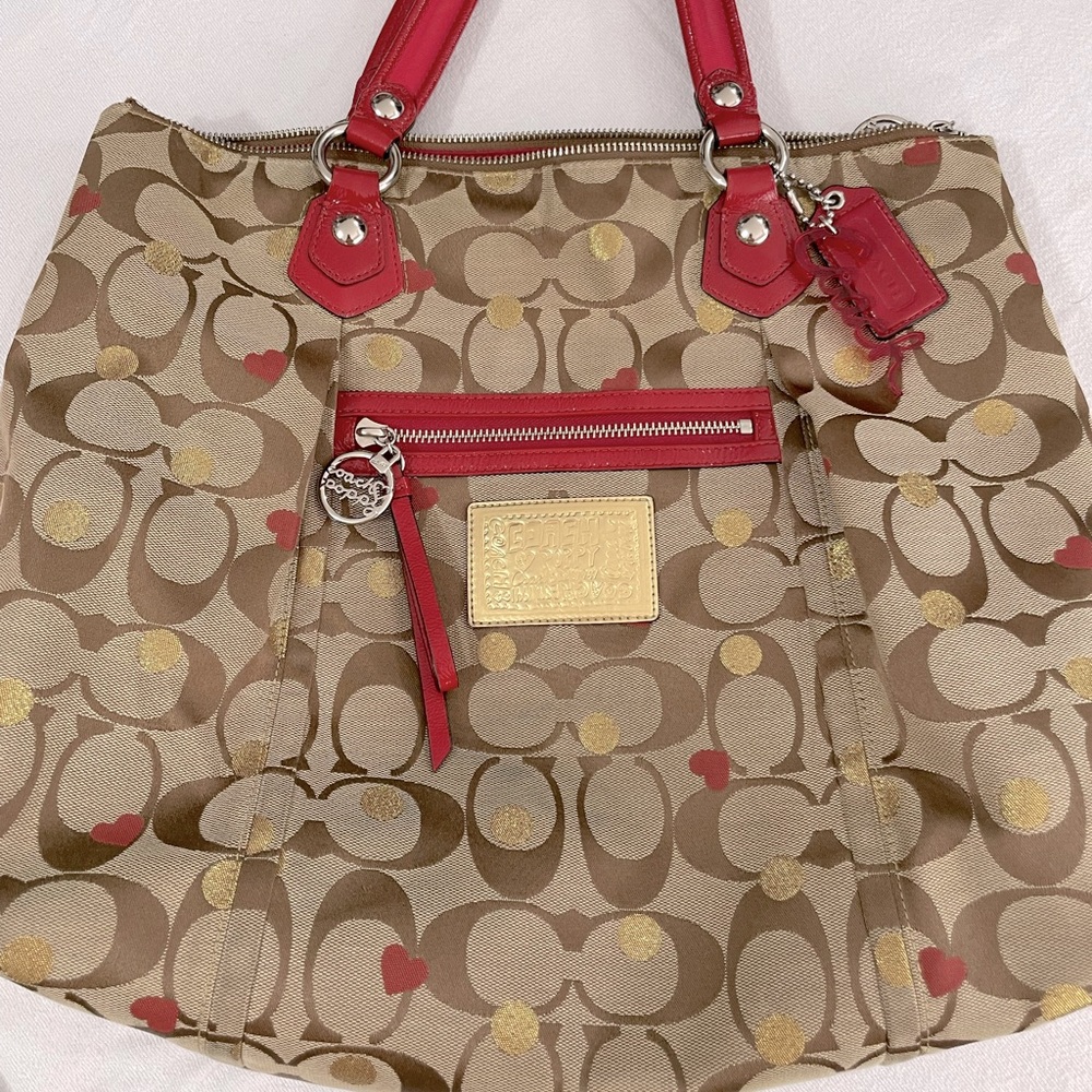 Coach Poppy Tote Bag